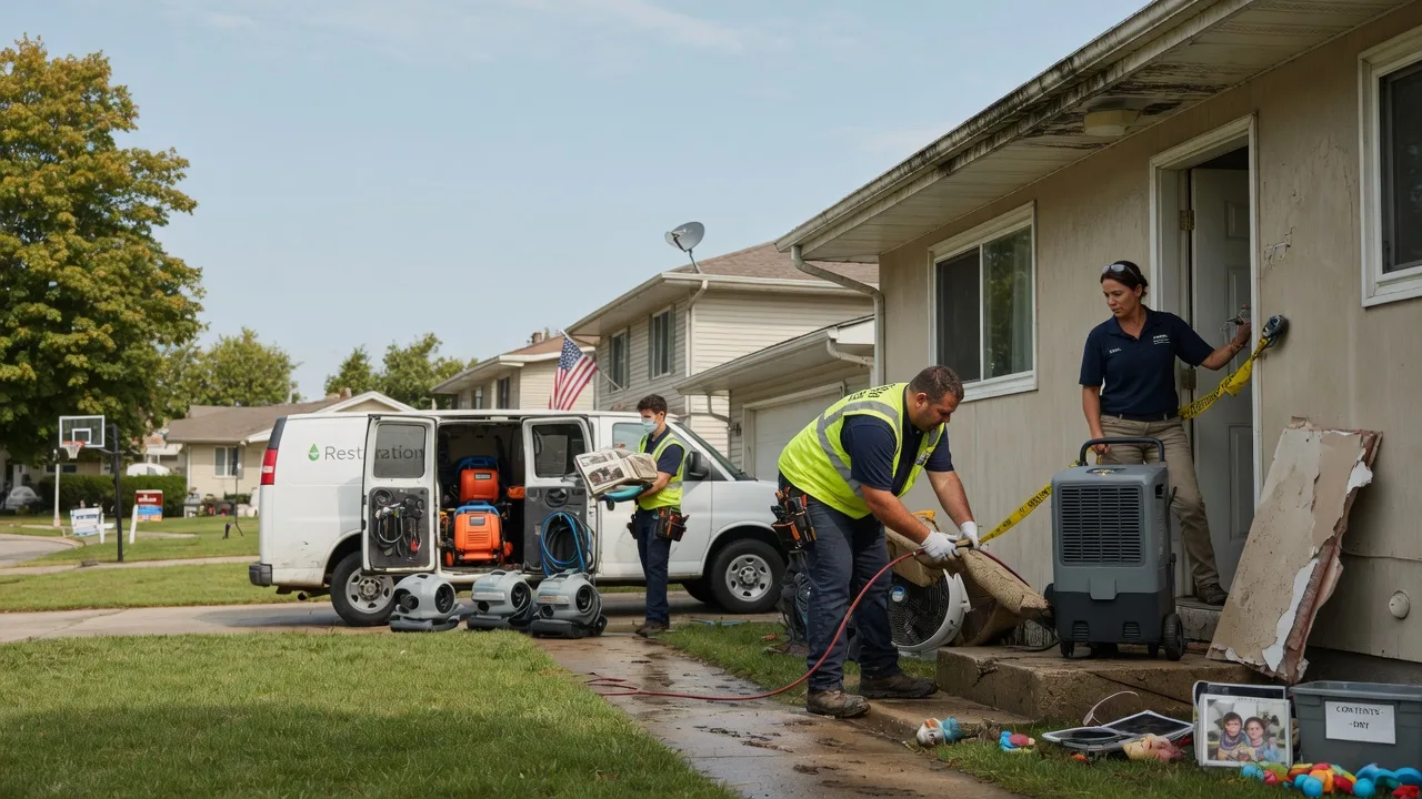 Water Damage Restoration in Wernersville, PA near me